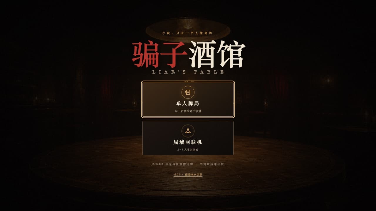 Liar's Bar